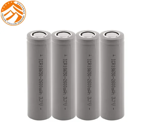 IEC62133 シリンダー リイオン高温リチウム電池 18650 3.7v 2600mah 5