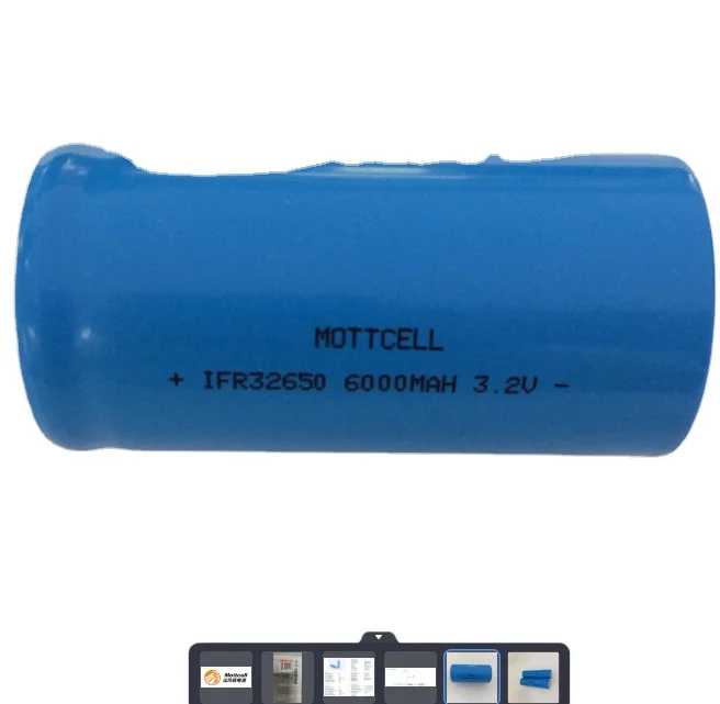 3.2V Lifepo4 リイオンシリンダー リチウム電池セル 32700 32650 5000mAh 6000mAh 0