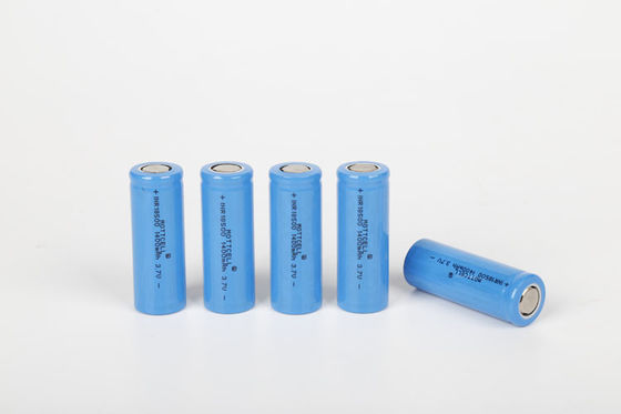 IFR 18500 Lifepo4 バッテリー 3.2v 1000mah 太陽光電池 CE 認証