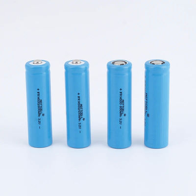 14500 3.2V リチャージ可能なシリンダー リチウム電池 AA サイズ 600mAh 500mAh