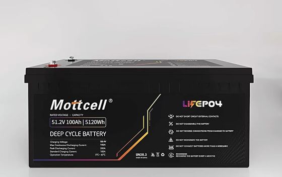 電気フォークリフトと太陽光発電のための48V100Ahの産業用リチウム電池